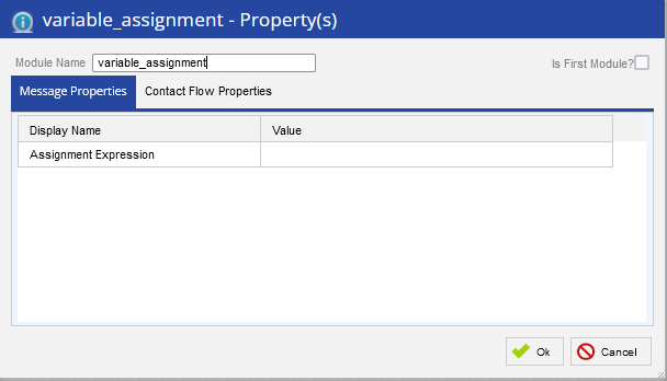 what is variable assignment